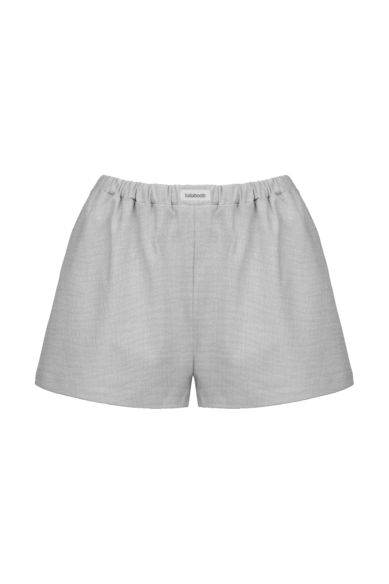 Victoria Muslin Postpartum Shorts - Silver