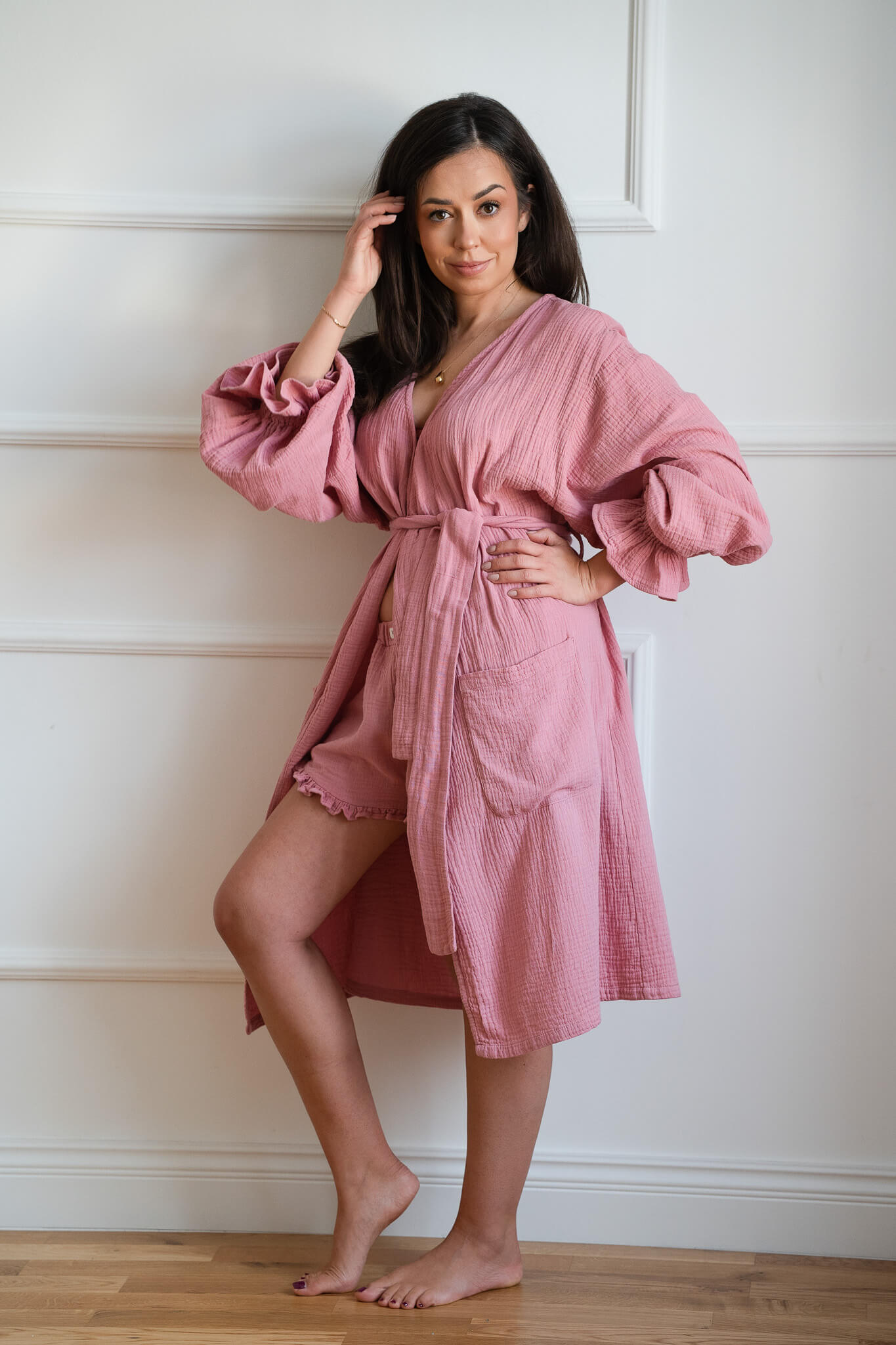 Mia Robe - Retro Pink